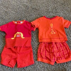 3-6 month matching sets